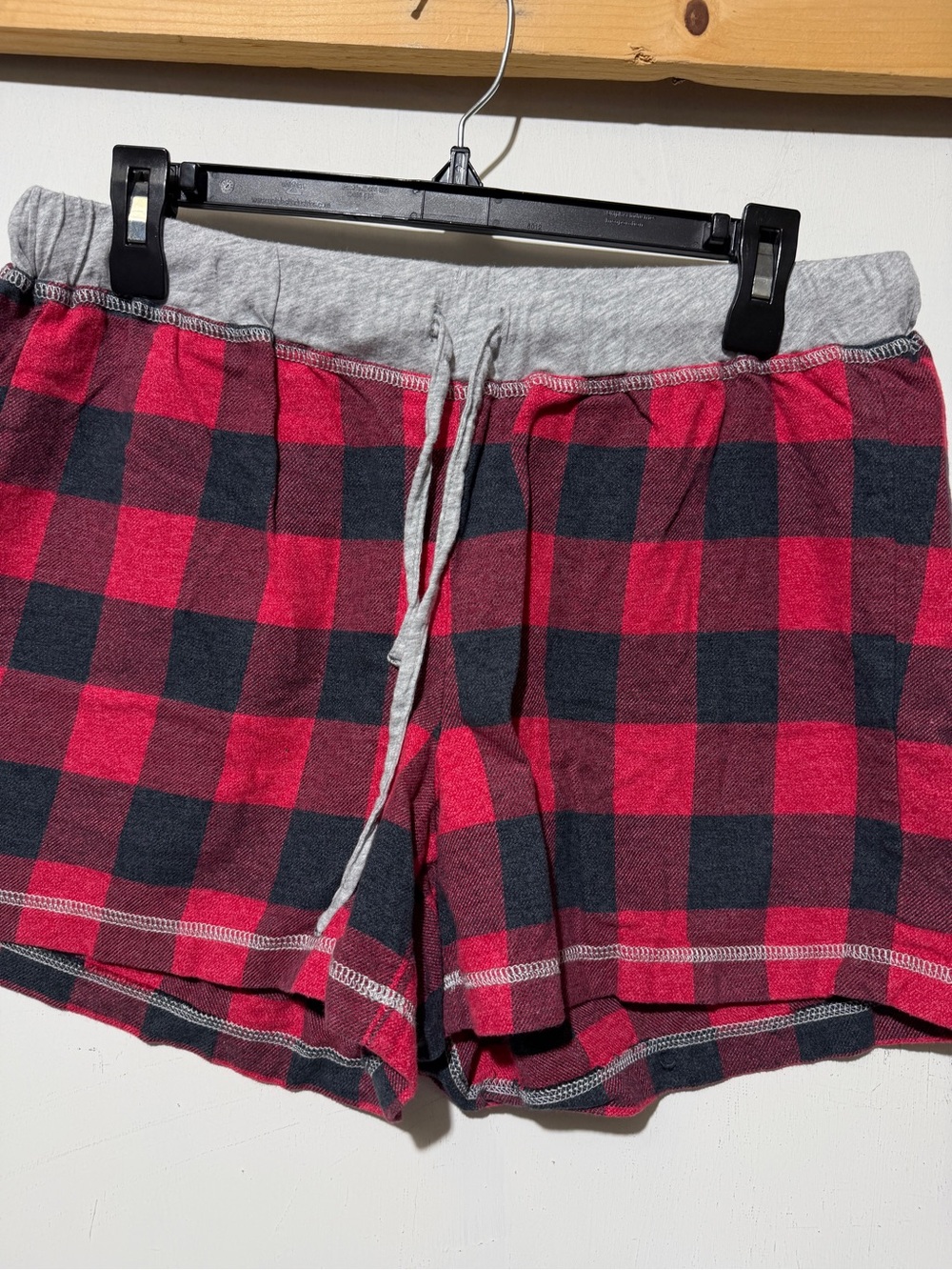 Dylan Buffalo Check Plaid Lounge Shorts sz Medium